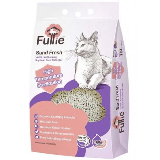 Furrie 芙莉爾 天然豆腐粟米砂 19L