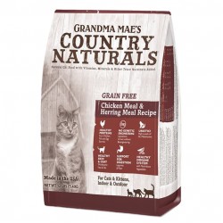 Country Naturals 無穀物雞肉鯡魚低敏感配方全貓糧
Country Naturals Grain Free Chicken Meal & Herring Meal Recipe
