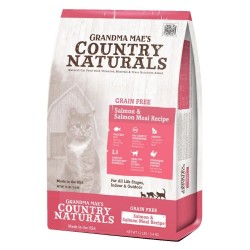 Country Naturals 無穀物三文魚低敏感配方全貓糧
Country Naturals Grain Free Salmon Meal Recipe