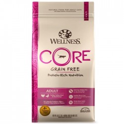 Wellness Core 火雞肉和鴨肉成貓乾糧 5 LB