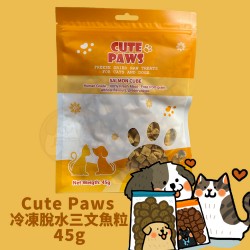 CUTE PAWS 凍乾三文魚粒 45g