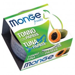 Monge 清新鮮果系列－吞拿魚配木瓜 80g