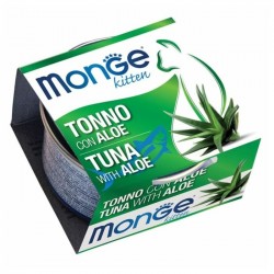 Monge 清新鮮果系列－吞拿魚蘆薈(幼貓) 80g