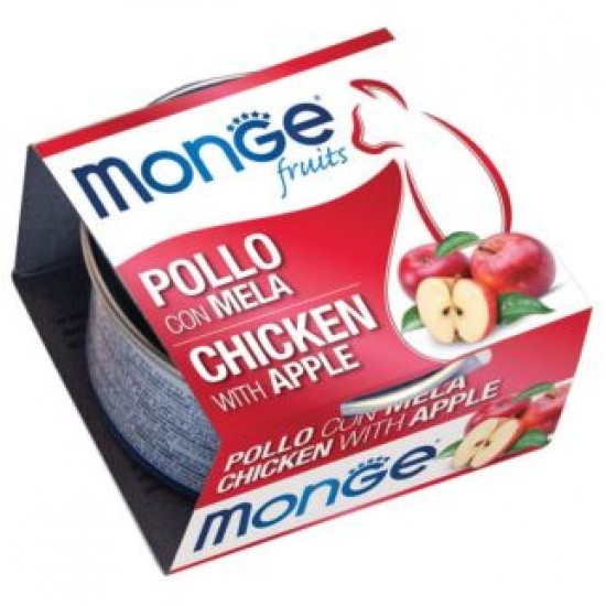 Monge 清新鮮果系列－雞肉配蘋果 80g