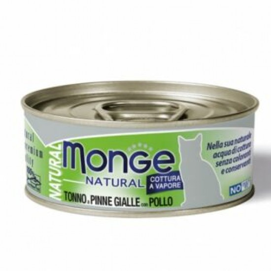 Monge 野生海魚系列-吞拿魚配雞肉 80g