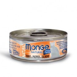 Monge 野生海魚系列-吞拿魚配三文魚 80g