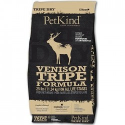 Petkind 無穀物鹿及牛草胃配方狗乾糧(6磅)