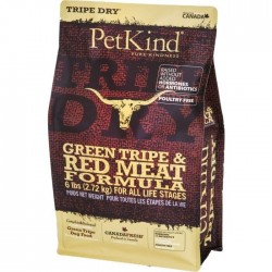 Petkind 無穀物極級草胃紅肉配方狗乾糧(6磅)