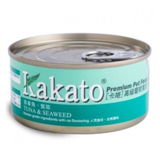 Kakato 吞拿魚、紫菜 Tuna & Seaweed 170g