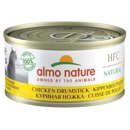 Almo Nature HFC天然肉絲罐－雞髀貓罐
Almo Nature HFC Natural - Chicken Drumstick