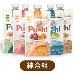 【主食肉泥】HAPPY機能 x 綜合組 110g (10包)